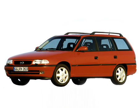 EVA автоковрики для Opel Astra F 1994 - 1998 универсал — astra-f